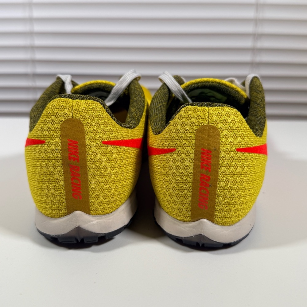Nike Zoom Rival XC Running Shoes 'Citron/Bright Crimson' Size 7.5 - Picture 3 of 6